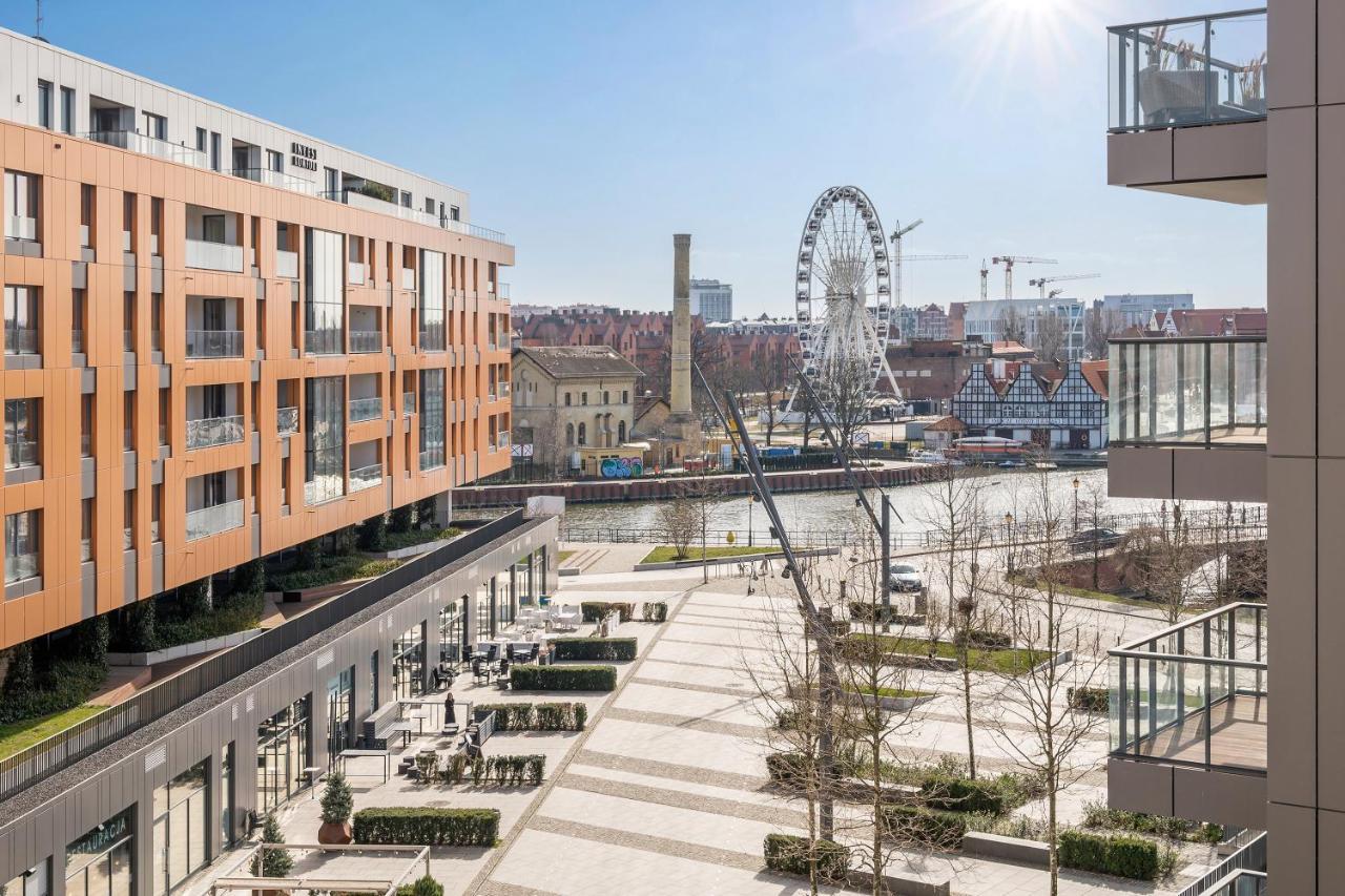 Brabank Riverside By Downtown Apartments Gdańsk Extérieur photo