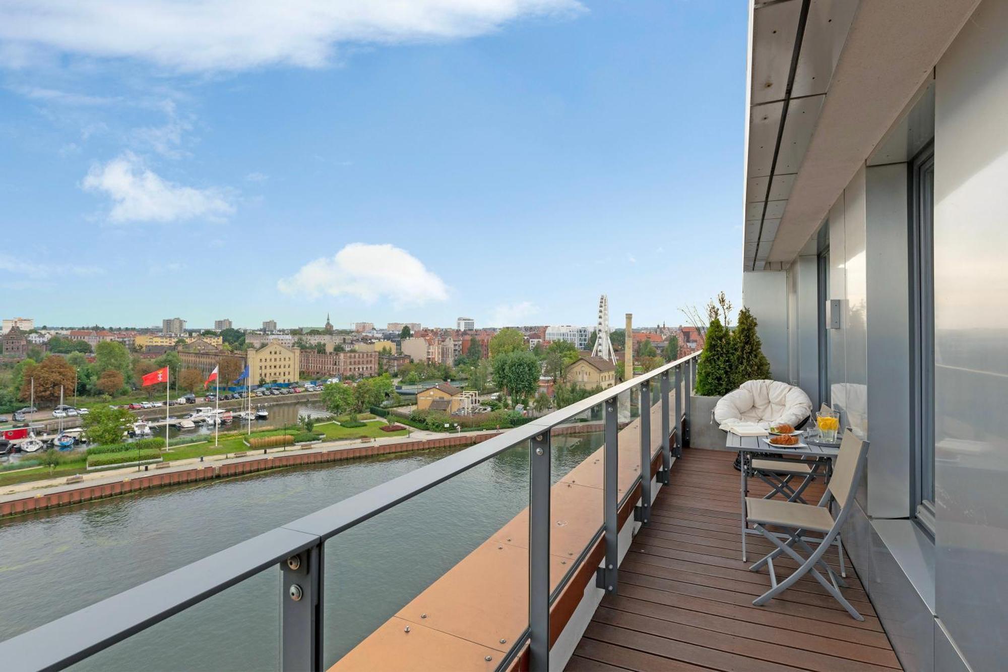 Brabank Riverside By Downtown Apartments Gdańsk Chambre photo