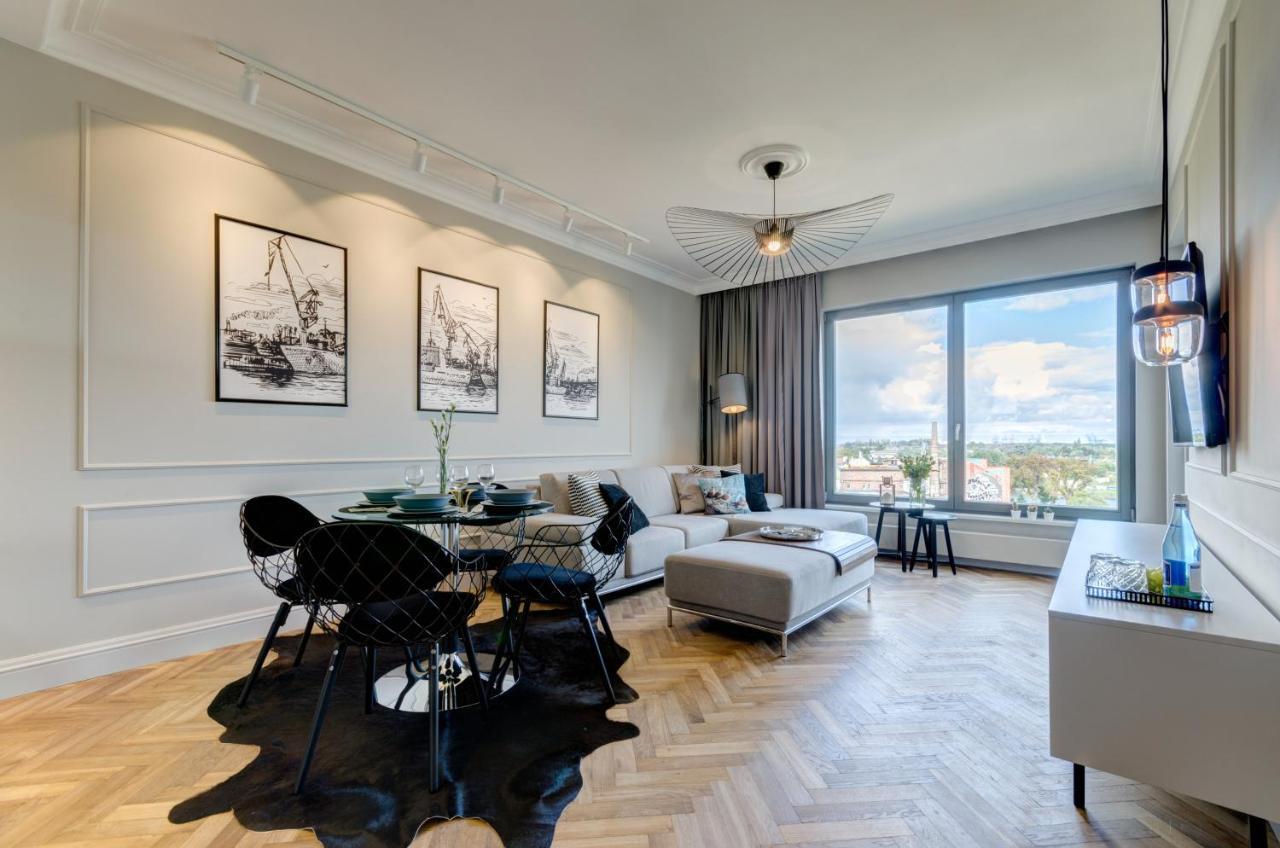 Brabank Riverside By Downtown Apartments Gdańsk Extérieur photo