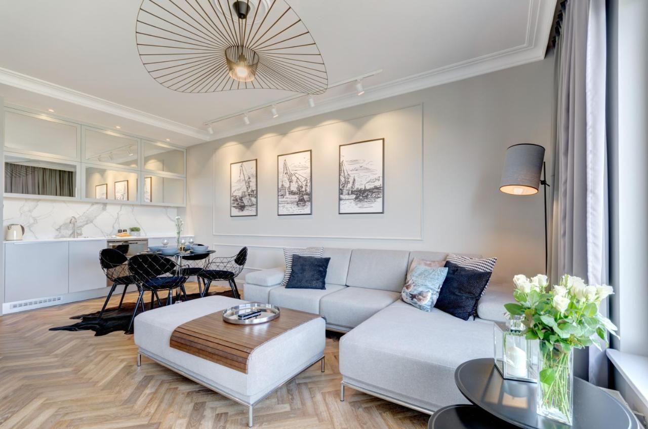 Brabank Riverside By Downtown Apartments Gdańsk Extérieur photo